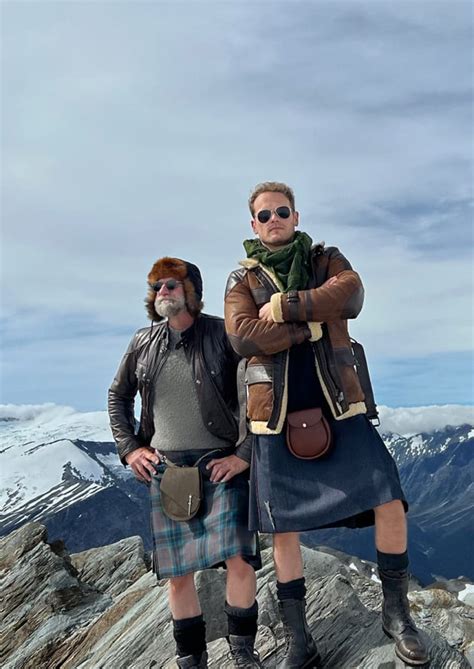 Sam Heughan and Graham McTavish Reunite for Men in Kilts Season 2 - TV ...