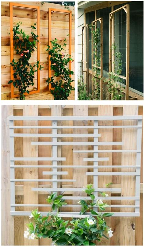 Modern DIY Trellis Designs | Centsational Style | Diy trellis, Modern garden trellis, Garden trellis