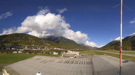 Samedan: Airport - Chantun Grischun Airport Webcam Switzerland