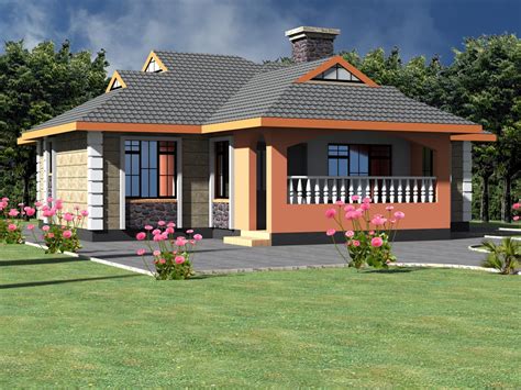 3 Bedroom House Plans With Photos In Kenya Bedroom Plans Zambia Floor Simple Kenya Modern ...