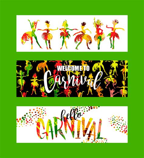 Carnival. Bright festive banners trending abstract style. 277882 Vector Art at Vecteezy