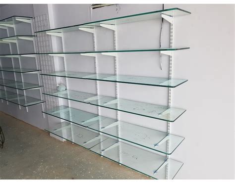 Open Storage Display Glass Rack, For Shop, Size: 3x1.25, Rs 90 /squar ...