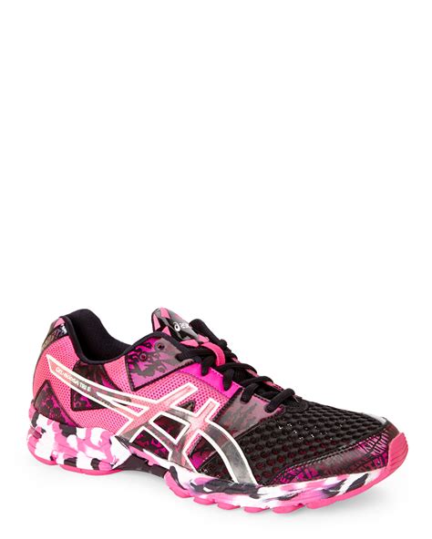 Asics Pink & Black Noosa Tri-8 Sneakers - Lyst