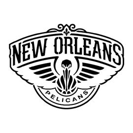 NBA New Orlean Pelicans Logo Stencil | Free Stencil Gallery