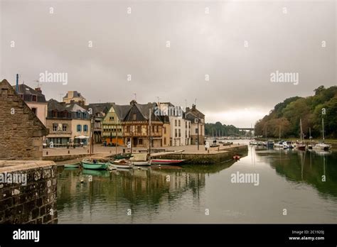 Saint-Goustan, port along the Auray river in the commune of Auray, department of Morbihan in ...