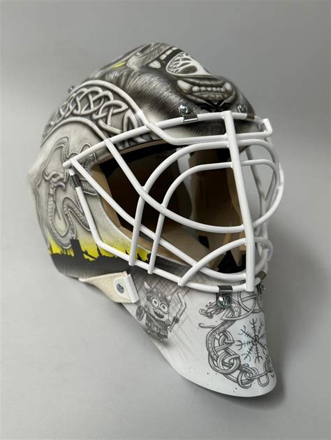 CUSTOM GOALIE MASK | G-CUSTOM | OUR WORK