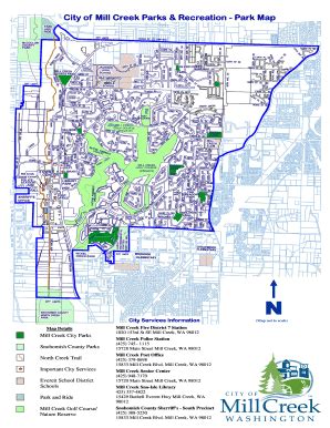 Mill Creek Park Map – Map Of The World