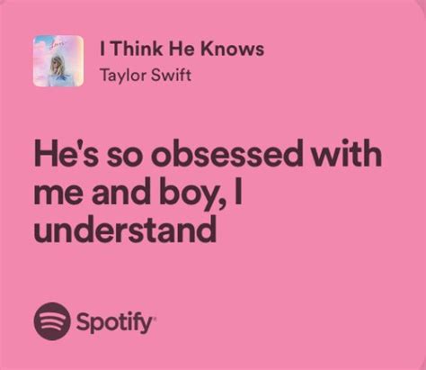 a pink background with the words he's so obsesed with me and boy, i understand