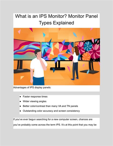 PPT - What is an IPS Monitor_ Monitor Panel Types Explained PowerPoint ...