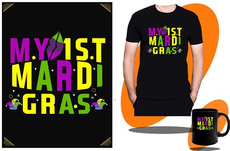 Mardi Gras 2023 and Mardi Gras Party, Flag, Craw, T shirt design or ...