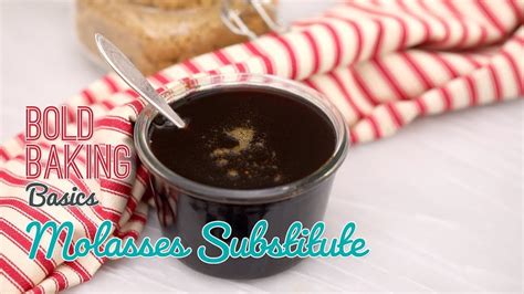 How to Make A Molasses Substitute Recipe - Bigger Bolder Baking