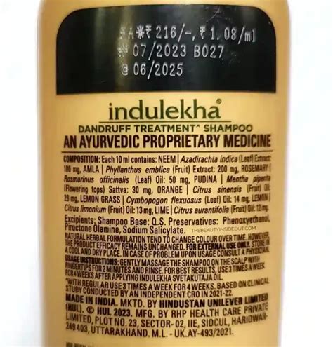 Indulekha Dandruff Shampoo Review