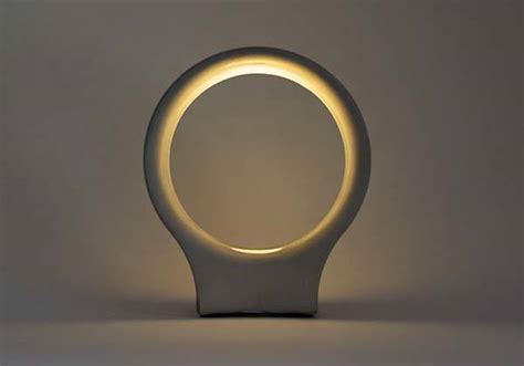Handmade Concrete LED Bedside Lamp | Gadgetsin