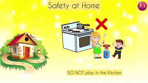 UKG - Safety at Home for kids - safety rules at home - safety measures at home for kids - YouTube