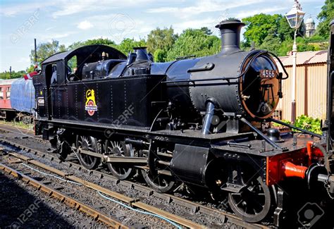 36339664-Small-Prairie-Tank-Locomotive-4500-Class-2-6-2T-number-4566-in-British-Railways-Black ...