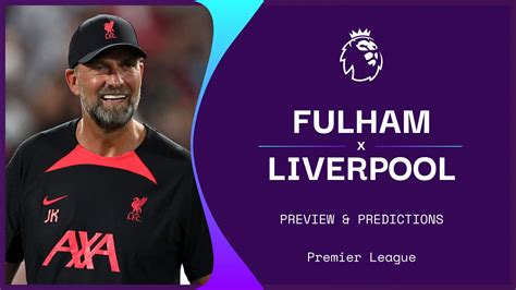 Fulham vs Liverpool live stream: Watch today's Premier League online