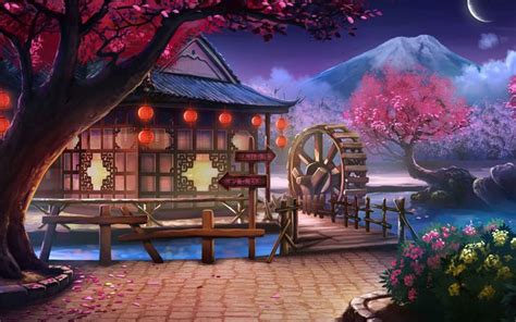 Pin by Shanri on Inspiration | Landscape wallpaper, Anime places, Anime backgrounds wallpapers