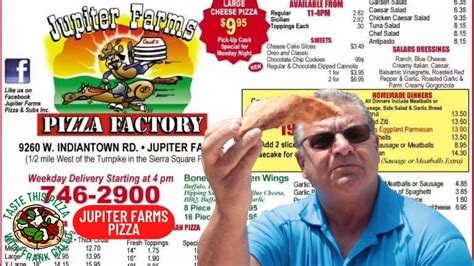 Pizza Reviews Jupiter Farms Pizza A Real Pizza Review By A Real italian - YouTube