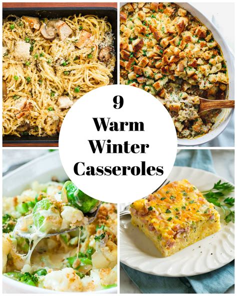 9 Now Warm Winter Casserole Recipes - Make and Takes