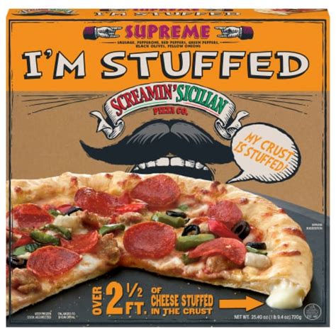 Screamin' Sicilian™ Supreme Stuffed Crust Frozen Pizza, 25.4 oz - Kroger