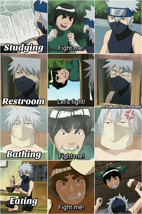 Gai And Kakashi Kakashi Funny Funny Naruto Memes Naruto Shippuden – NBKomputer