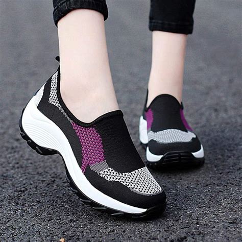 Haforever Women's Athletic Walking Shoes Casual Mesh Comfortable ...