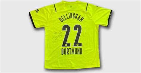 BVB Star Jude Bellingham Signed an Europa Cup Shirt