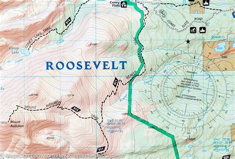 Trails Map of Indian Peaks / Gold Hill (Colorado), # 102 | National Ge ...