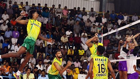 Ajith Lal showcases his talent in the volleyball Nationals - Sportstar