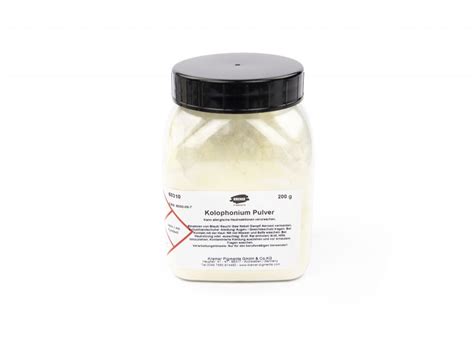 Colophony Powder Solvent-soluble Binders | Kremer Pigments Inc. Online Shop