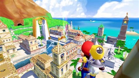 Super Mario Sunshine Fan Recreates Delfino Plaza In Tony Hawk's Pro Skater - GameSpot