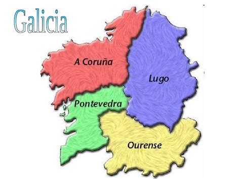 Provincias, Comarcas e Concellos De Galicia