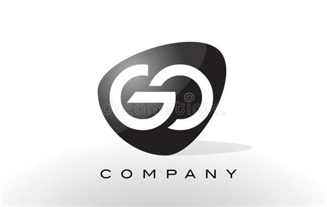 GO Logo. Letter Design Vector. Stock Vector - Illustration of sign, company: 86088092