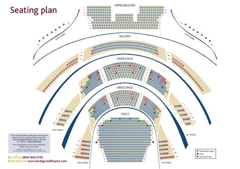 Blackpool Opera House Seating Plan Circle