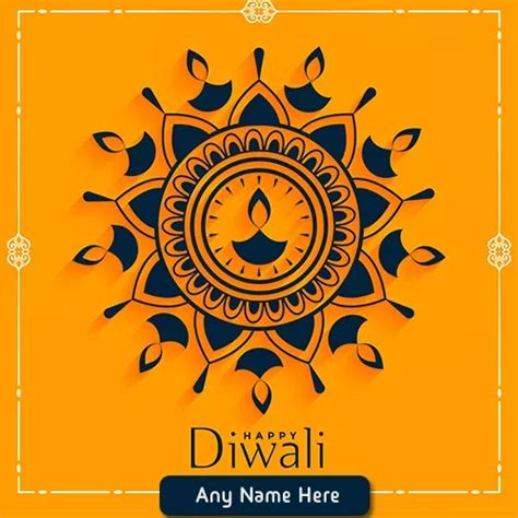 Happy deepavali 2023 card with your name edit online – Artofit