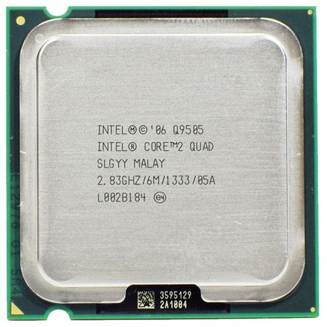 Intel Quad Core Core 2 Q9505 Q9400 Q8300 Q9650 Q9550 Q9500 Q9300 Q8400 Q8200 Q6700 Q6600 Q9450 ...