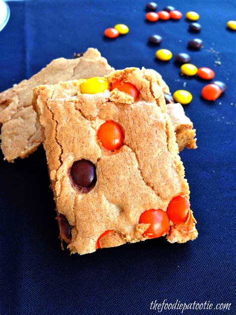 National Blonde Brownie Day | Reese’s Pieces Blonde Brownies – The ...