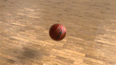 Basketball bouncing animation in blender - YouTube