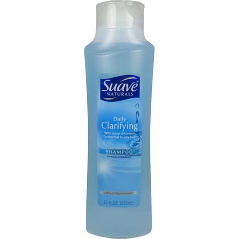 Suave Naturals Daily Clarifying Shampoo 12 oz (Pack of 2) - Walmart.com ...