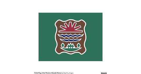 tribal_flag_of_the_western_abenaki_nation_postcard ...