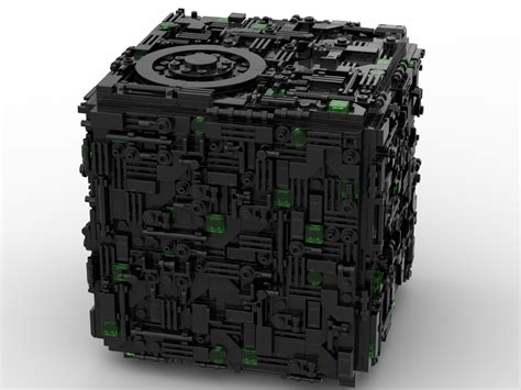 LEGO MOC Borg Cube (micro) by magurean.paul | Rebrickable - Build with LEGO