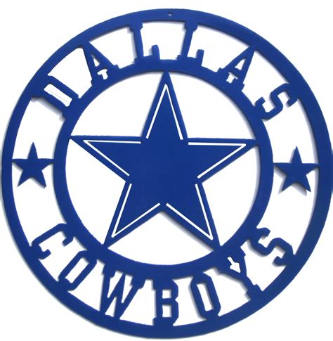 Dallas Cowboys Sign Metal