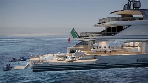 Benetti's Oasis 40M Yacht Features an Infinity Pool and Open Lounge