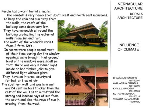 Kerala vernacular architecture