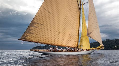 Classic Sailing Yacht Wallpaper