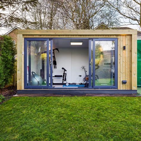 Shed gym ideas – create a space to keep up your fitness regime at home | Ideal Home