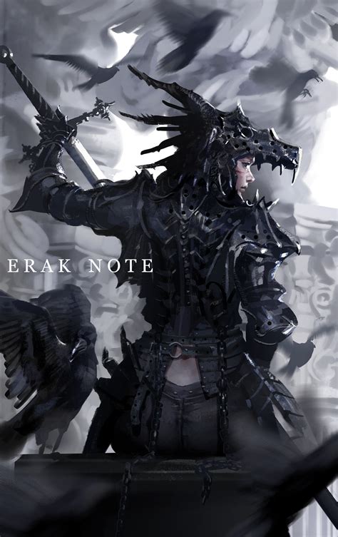 The amazing digital art- Dragon armor. by Erak note