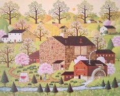 220 Art of Charles Wysocki ideas | americana art, naive art, american ...