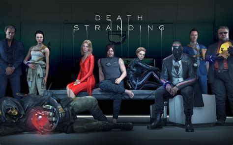 1920x1200 Resolution Death Stranding All Characters 8K 1200P Wallpaper - Wallpapers Den