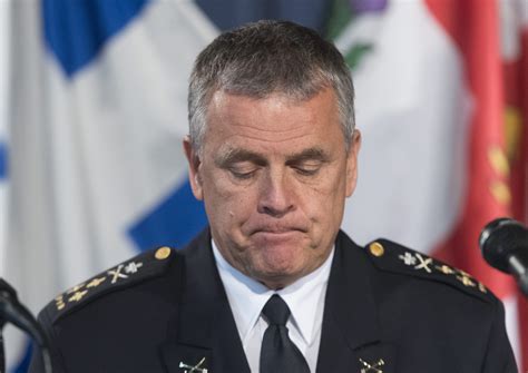 Montreal police chief no longer welcome at protest